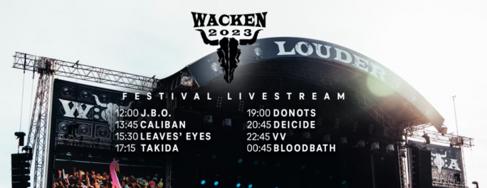 Онлайн-трансляция концерта VV на Wacken Open Air 2023